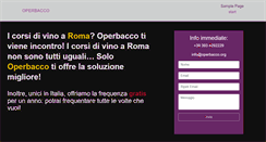 Desktop Screenshot of corsodegustazionevini.com